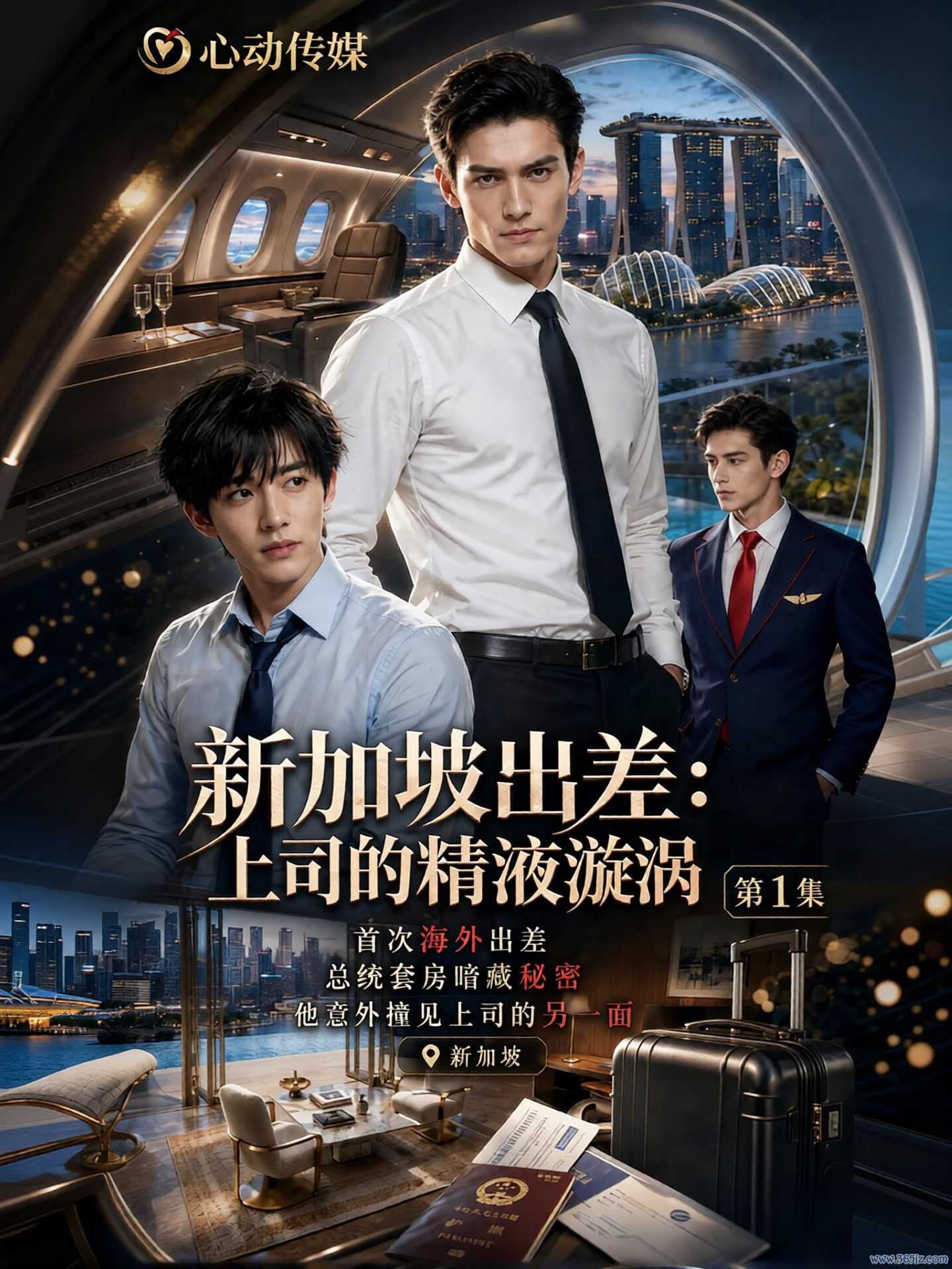 新加坡出差，上司的精液漩涡